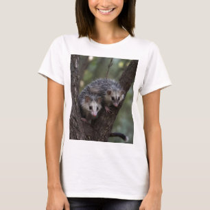 Double Trouble in the Canopy: Twin Possums T-Shirt