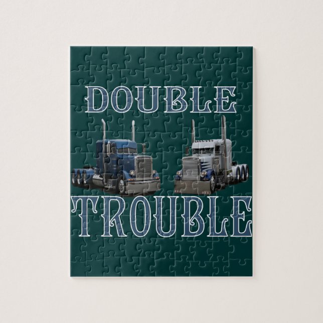 Double Trouble Jigsaw Puzzle (Vertical)
