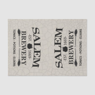 Double Trouble Salems - Cracked Background Tissue Paper