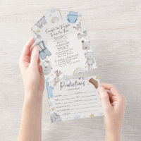 Double Trouble Twin Boys & Predictions Baby Shower