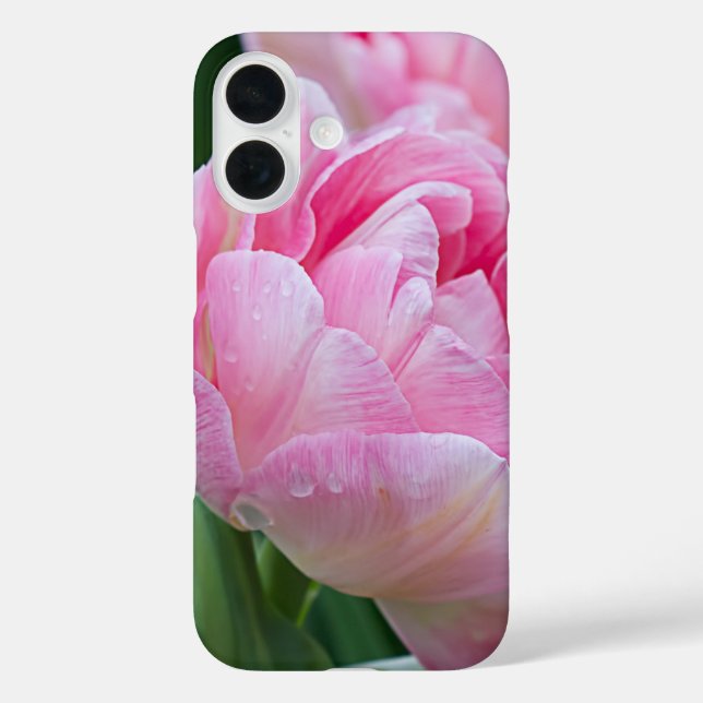 Double Tulips Beauty Flower Case-Mate iPhone Case (Back)
