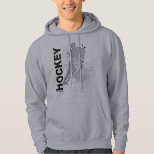 Double Vision Hockey Player (Male) Hoodie