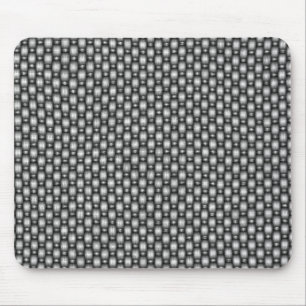 double weave carbon fibre mouse pad