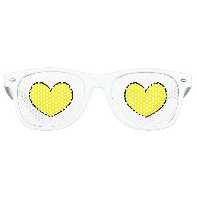 Double Yellow Heart Party Shades 0001 (Front)