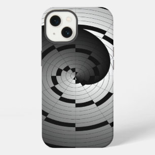 Double Yin Yang Spiral by Kenneth Yoncich iPhone 13 Case