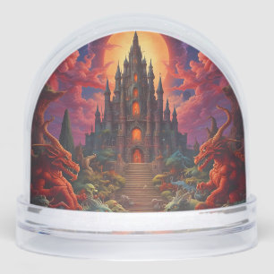 Double Your Dragon Fantasy Final Snowglobe