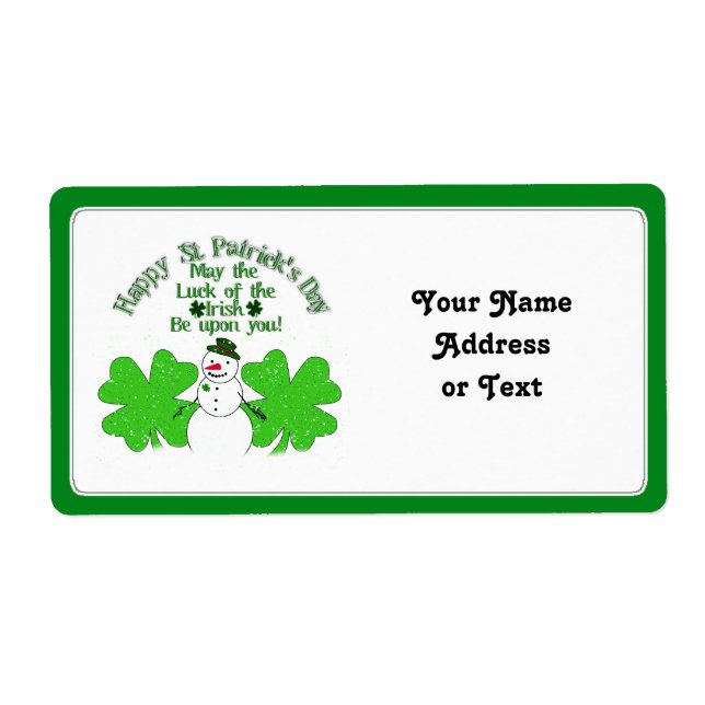 Doublement Lucky Snowman (Devant)