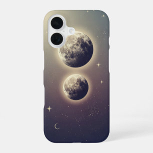 Doubles Lunes Vintage iPhone 16 Case