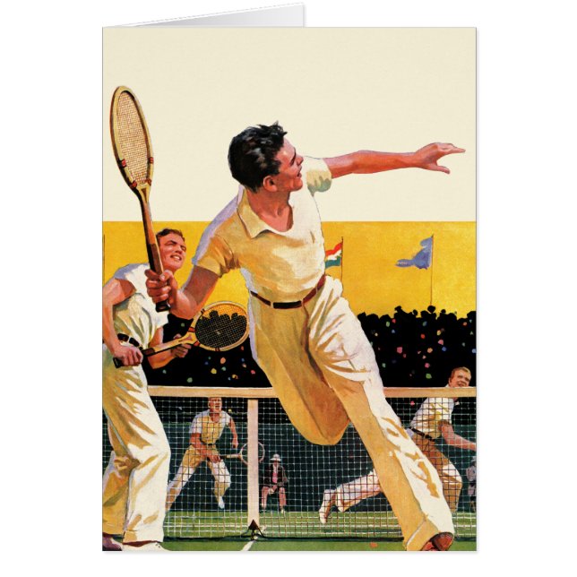 Doubles Tennis Match (Front)