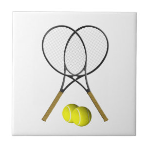 Doubles Tennis Sport Theme Tile