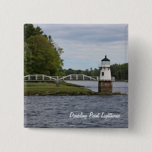 Doubling Point Lighthouse Button (Front)