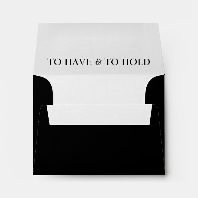 Doublures de luxe pour enveloppes - Avoir et garde (Dos (Bas))