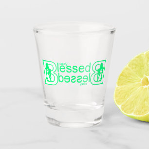 Doubly Blessed Shot Glass