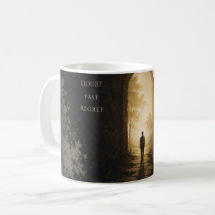Doubt Past Regret Inspirational Coffee Mug   Motiv