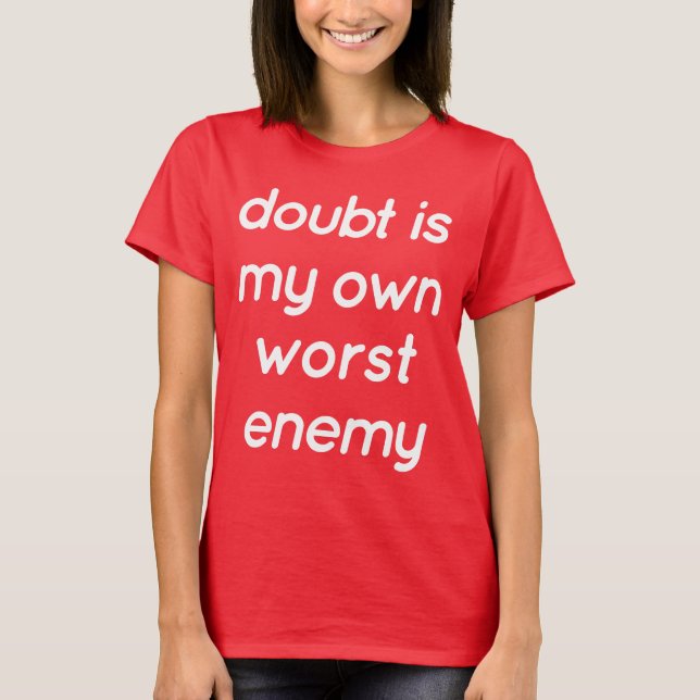 Doubt Women's Basic T-Shirt (Front)