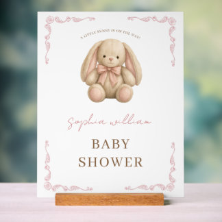 Douce Fête de Naissance Lapin Aquarelle