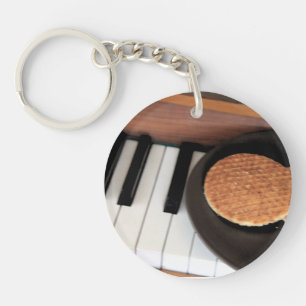 Douce Harmonie – Stroopwafel sur un Porte-Clés de 