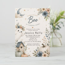 Douce Invitation Baby Shower au style aquarelle Li
