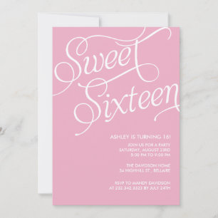 Douceur rose officielle 16 invitations