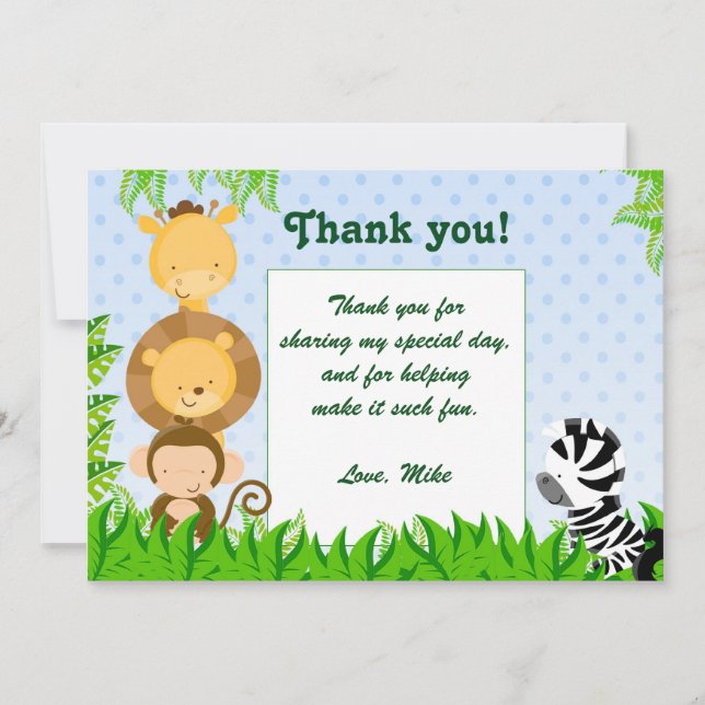 Douche de bébé d'anniversaire de carte de (Devant)