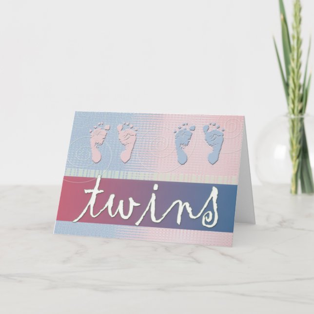 Douche jumelle ou carte Faire-part (Devant)