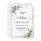 Douche-les avec Amour Couples invitation de douche