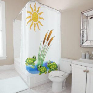 Douche rideau pour enfants