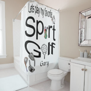 Douche rideau Sports Golf