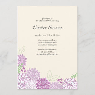 Douche Spring Blossoms / Invitation à la fête