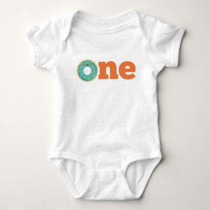 Doughnut 1st Birthday Bodysuit