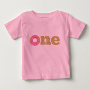 Doughnut 1st Birthday Bodysuit