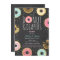 Doughnut and Diapers Sprinkle invitation Coed show