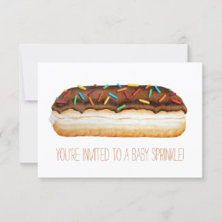 Doughnut Baby Sprinkle Invite