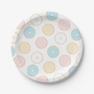 Doughnut Baby Sprinkle Paper Plate