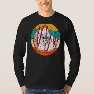 Doughnut Baking Baker Bakery Cake Vintage Retro 2 T-Shirt