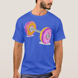 Doughnut Barbell Novelty T-Shirt
