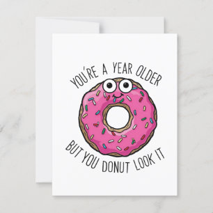 Doughnut Birthday Card