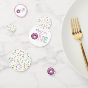 Doughnut Birthday Personalized Confetti
