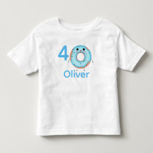 Doughnut Birthday Shirt Personalized with Name 