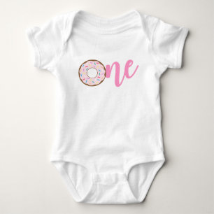 Doughnut Birthday T-Shirt Sweet One Doughnut T-Shi Baby Bodysuit