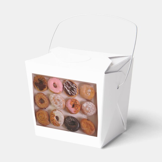 Doughnut Box! Favor Box (Front Side)