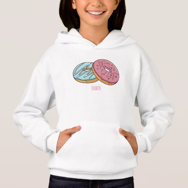 Doughnut cartoon illustration  (Front)