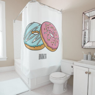 Doughnut cartoon illustration