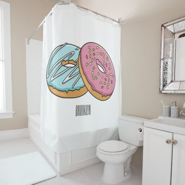 Doughnut cartoon illustration (In Situ)