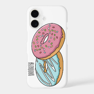 Doughnut cartoon illustration 