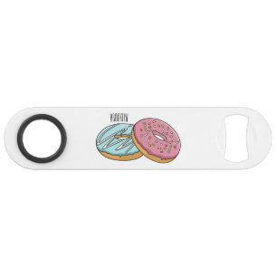 Doughnut cartoon illustration bar key