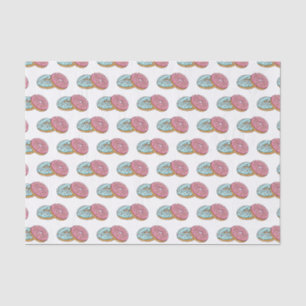 Doughnut cartoon illustration tissue paper