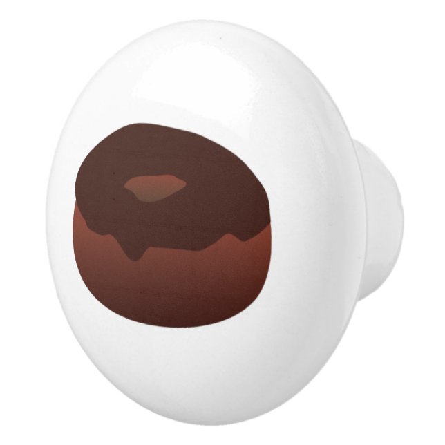Doughnut Chocolate Kitchen Decor  Ceramic Knob (Right)