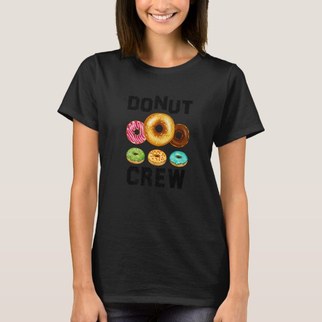 Doughnut Crew For Men Women Kids  Doughnut T-Shirt (Front)