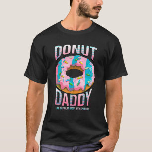 Doughnut Daddy Shirt for Dads Funny Sprinkles Food